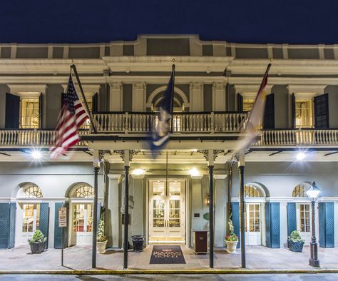 Hotels In New Orleans, Bourbon Orleans Hotel, Hotel Monteleone, Haunted Hotels, Best Ghost Stories, New Orleans Hotels, Hotel King, Hotel Owner, Stunning Hotels