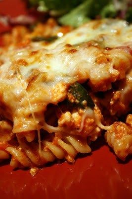 Fusilli Pasta Recipe, Fusili Pasta, Fusilli Recipes, Gnocchi Dishes, Pizza Cheese, Fusilli Pasta, Baked Pasta Recipes, Pasta Casserole, Three Cheese