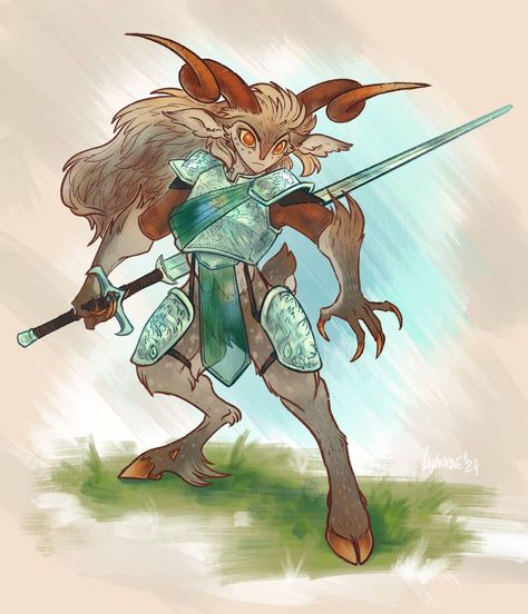 Dnd Faun, Beast Character Design, Elf Barbarian, Alien Fashion, Dungeons And Dragons Memes, Dragon Memes, Character And Setting, Fantasy Races, Dnd Art