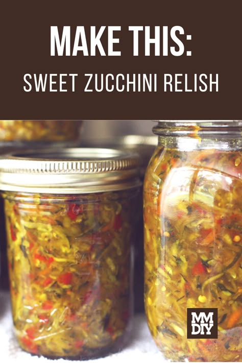 Zuchini Relish Recipe, Small Batch Zucchini Relish, Zucchini Pickle Relish, Zuchini Relish Canned, Best Relish Recipe, Zucchini Sweet Relish Recipes, Vegetable Relish Recipes, Sweet Zucchini Relish Recipes Canning, Canned Zucchini Relish