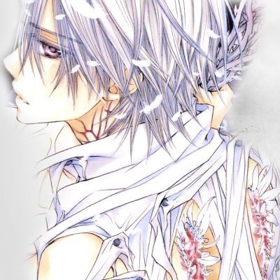 Vampire Knight Zero Fanart, Zero Vampire Knight, Anime Vampire Knight, Vampire Moon, Vampire Knight Zero, Blingee Emo, Vampire Knight Yuki, Vampire Knight Manga, Zero Kiryu