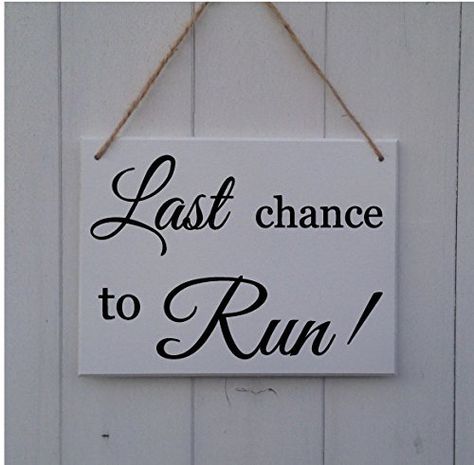 Last Chance To Run Plaque Funny Sign for Wedding Page Boy Flower Girl Bridesmaid: Amazon.co.uk: Handmade Plaques Ideas, Wedding Page Boys, Boy Ring, Funny Wedding Signs, Luxury Wedding Gifts, Ring Bearer Signs, Ring Bearer Boy, Wedding Plaques, Flower Girl Signs