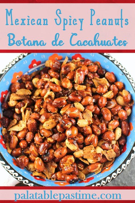 Japanese Peanuts Mexican, Mexican Peanut Candy, Chile Seasoning, Spicy Peanuts Recipe, Spicy Roasted Peanuts Recipe, Roasted Salted Peanuts In Shell, Peanut Snacks, Coated Peanuts, Seasoned Nuts