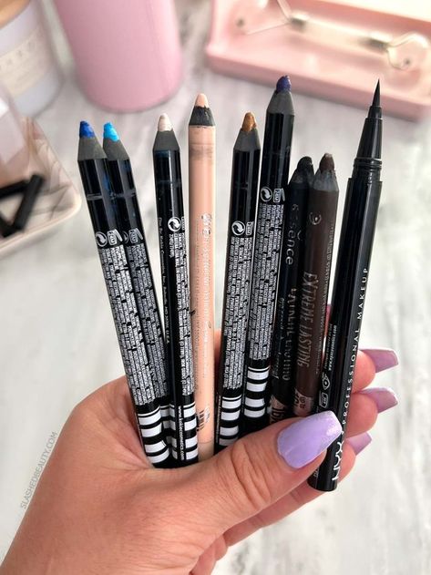 Good Eyeliner Brands, Best Waterline Eyeliner, Bottom Waterline Eyeliner, Colored Waterline Eyeliner Brown Eyes, Best Eyeliner Drugstore, Best Eyeliner For Smudging, Best Pencil Eyeliner, Best Eyeliner For Tightlining, Drugstore Liquid Eyeliner