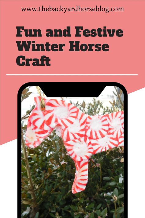 Make a peppermint candy horse ornament for any Winter time celebration or gift giving opportunity. Diy Horse Ornaments Ideas, Horse Ornaments Diy, Equestrian Diy, Peppermint Ornaments, Horse Christmas Gifts, Happy To Me, Cheap Christmas Crafts, Peppermint Ornament, Horse Wall Art Canvases