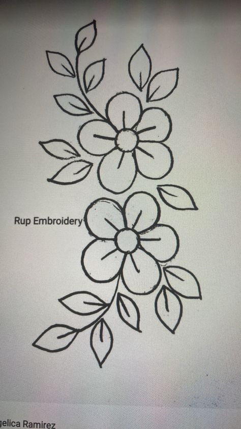 Hand Embroidery Patterns Vintage, Traditional Tattoo Designs, Flower Pattern Drawing, Doodle Art Flowers, Hand Embroidery Patterns Free, Simple Hand Embroidery Patterns, Very Simple Mehndi Designs, Art And Craft Videos, Clothes Pin Crafts