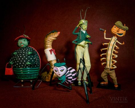 James And The Giant Peach Characters, Stop Motion Animation Characters, Stop Motion Puppet, James And Giant Peach, James And The Giant Peach, The Giant Peach, Puppet Show, Hallows Eve, Snack Ideas