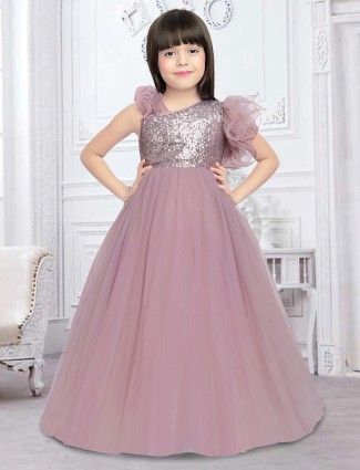 Gown Designs For Girls Kids, Net Gowns For Kids, Babies Party Wear Dresses, Party Wear For Girls Kids, Gown Party Wear For Kids, Latest Kids Gown Designs, Net Frock Designs For Kids, Gown Designs For Kids, Girls Gown Design Kids