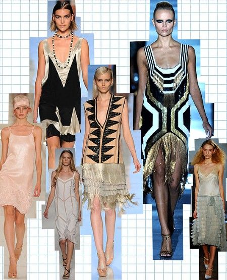 The roaring twenties Gatsby Style Dresses, Gatsby Glamour, Gatsby Gala, 1920 Style, Theme Board, Fashion Trend Report, Flapper Dresses, 2012 Fashion, 1920 Fashion