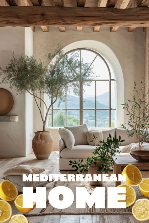 Looking for the perfect addition to your Mediterranean-inspired home decor? Look no further than our Faux 4 ft Olive Tree! This stunning piece will add a touch of lush greenery and rustic charm to any room, without the hassle of maintenance.  Plus, it's the perfect backdrop for all your Insta-worthy photos! Don't miss out on this must-have decor item.  #MediterraneanDecor #FauxOliveTree #HomeDecorInspo Mediterranean Inspired Home, Spanish Interior Design, Artificial Olive Tree, Spanish Interior, Faux Olive Tree, Wood Trunk, Mediterranean Home Decor, Mediterranean Design, Mediterranean Decor