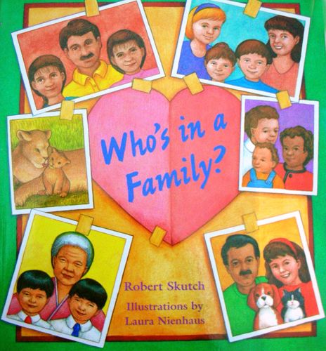 Shows different types of families, especially for single parents. End of book has blank space, so your child can draw a pic of your family. Multicultural Education, Animal Families, Family Structure, Family Theme, Family Units, Family Therapy, Family Books, Family Family, Preschool Books