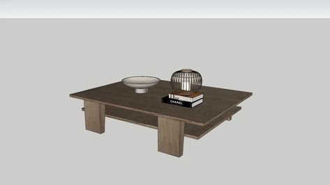 COFFEE TABLE RH | 3D Warehouse Coffee Table 3d Warehouse, Wood Coffe Table, Coffee Shop Tables, Table Sketch, Modern Square Coffee Table, Ikea Coffee Table, Scandinavian Coffee Table, Center Table Living Room, Scandinavian Table