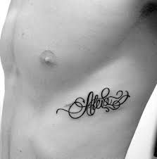 Small Name Tattoo, Last Name Tattoos, Rib Tattoos For Guys, Tattoos On Side Ribs, Best Cover Up Tattoos, Names Tattoos For Men, Cursive Tattoos, Back Of Shoulder Tattoo, Name Tattoo Designs