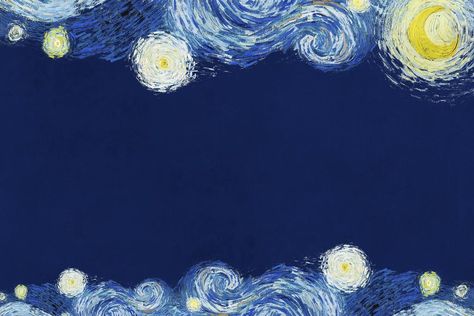 Wallpaper Van Gogh, Google Backgrounds, فنسنت فان جوخ, Van Gogh Wallpaper, Starry Night Background, Starry Night Wallpaper, Gogh The Starry Night, Wallpaper Notebook, Slide Background