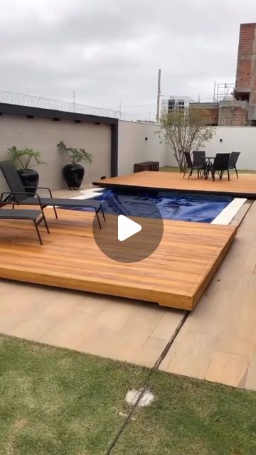 Hidden Swimming Pools, Hidden Pool, Deck Piscina, Pool Water Features, Tub Pools, Ideas Casa, February 9, Pool Deck, Outdoor Landscaping