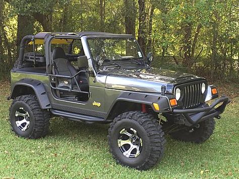 Hello from Louisiana!!!- 2000 Jeep Wrangler TJ Land Crouser, Jeep Driving, Lifted Jeeps, 2000 Jeep Wrangler, Mini Jeep, Cj Jeep, Badass Jeep, Tj Wrangler, New Jeep