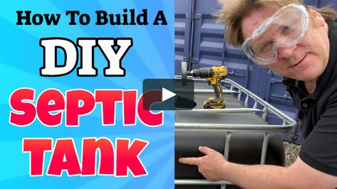 https://vimeo.com/452145395 how to make a diy septic tank https://www.septictank.co.uk/shop/product/cube-septic-tank/ Would you like to build your own diy off grid septic tank? How easy is it to build a diy septic tank?  What materials do you need for a diy septic tank? How do you build a diy small septic tank? How much does it cost to build an offgrid diy septic tank? Well, I have made this video to show you how to build your very own small off grid diy septic tank. These septic tanks are easie Diy Septic Tank Systems, Diy Septic System Off The Grid, Small Septic Tank, Diy Off Grid, Septic Tank Problems, Diy Septic System, Septic Tank Design, Build Your Own Cabin, Septic Tank Systems