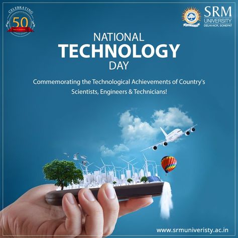 Science In Everyday Life, National Technology Day, Technology Day, National Science Day, Science Knowledge, Construction Companies, Independance Day, Creative Advertising Design, New Tech