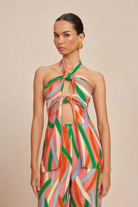 Colorful Resort Wear, 2 Piece Outfit Set Summer, Summer Cocktail Attire, Willow Dress, Chanel Loafers, Activewear Print, Tropical Fashion, Dresses Holiday, Beach Coverup Dress