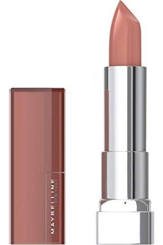 Nude Colour Lipstick, Perfect Nude Lipstick, Nude Lipstick Shades, Maybelline Color Sensational Lipstick, Best Lipstick Color, Olive Skin Tone, Maybelline Color Sensational, Hydrating Lipstick, Creamy Lipstick