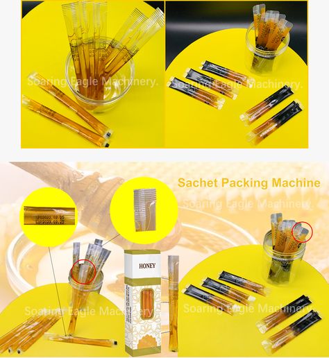 Honey sachet packing machine https://www.alibaba.com/product-detail/Automatic-Liquid-Sachet-Bag-Packing-Machine_1600115037414.html?spm=a2747.manage.0.0.295a71d2QrM8fc Honey Sachet Packaging, Honey Packing Ideas, Honey Packaging, Honey Sticks, Honey Sauce, Blister Packaging, Sachet Bags, Ocean Freight, Pure Honey