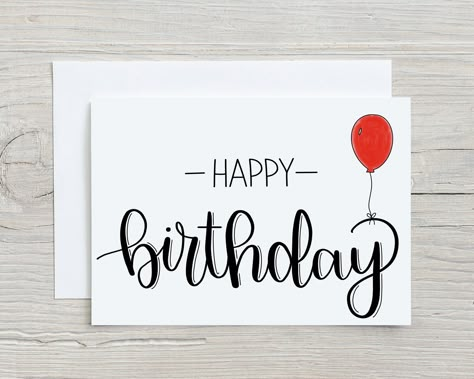 s

Celebrate a special day with a personalized . Choose from our wide selection of designs and add your own#birthdayfontstyle #happybirthday #fontdesign #birthdaygreetings #celebrationstyle Hand Lettered Happy Birthday, Happy Birthday Hand Lettering Card, Happy Birthday Card For Him, Happy Birthday Envelope Art, Birthday Envelope Art, Happy Birthday Simple, Birthday Card Inspo, Hand Lettered Cards, Calligraphy Birthday Card