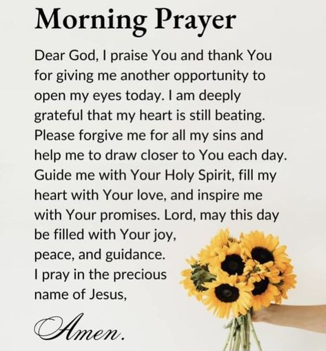 Sunday Prayers, Sunday Prayer, Prayer For Husband, Morning Quotes For Friends, Infant Of Prague, Let Us Pray, Prayer List, Special Prayers, Good Morning Prayer