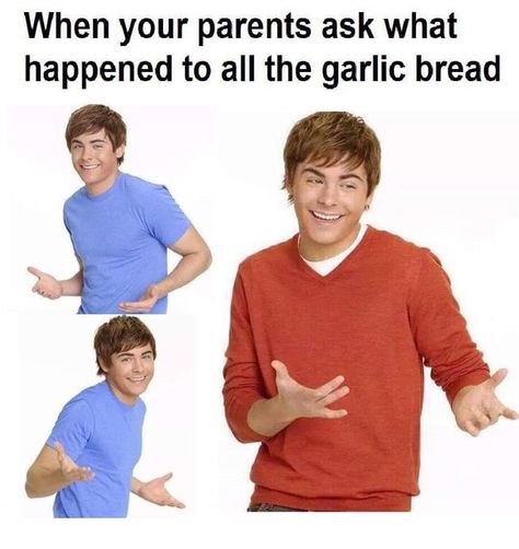 ZAC AND GARLIC BREAD MEMES Christian Memes, Memes Humor, What’s Going On, Funny Pins, Best Funny Pictures, Bones Funny, Popular Memes, Riverdale, Dankest Memes