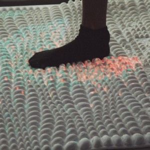 Bio-surfaces containing "hacked" bacteria could  clean your feet as you walk on them Interaktives Design, Smart Textiles, Smart Materials, Living Walls, New Architecture, Future Tech, Wearable Tech, Gadgets And Gizmos, Home Technology