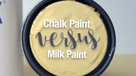 How to Repaint Furniture | Lost & Found Chalk Paint Vs Milk Paint, Furniture Store Design, Chalk Paint Makeover, Repainting Furniture, Furniture Design Sketches, Furniture Painting Techniques, Painted Trays, Furniture Design Wooden, Primitive Furniture