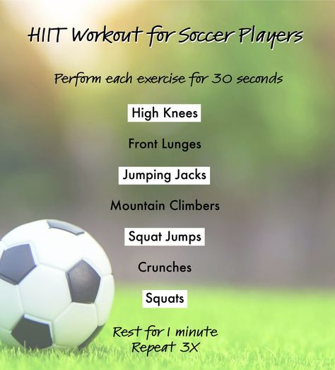 Core Workout For Soccer Players, Soccer Summer Workout, Endurance Training For Soccer, Soccer Endurance Training, Soccer Strength Training, Soccer Running Workout, Soccer Conditioning Workouts Running, Soccer Training Drills For Kids, Soccer Fitness Workouts