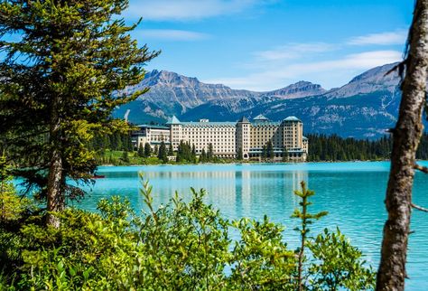 Fairmont Chateau Lake Louise, A Perfect Canadian Rocky Mountain Destination Fairmont Lake Louise, Lake Louise Ski Resort, Fairmont Chateau Lake Louise, Chateau Lake Louise, Johnston Canyon, Mountain Destinations, Mountain Vacations, Lake Louise, Banff National Park