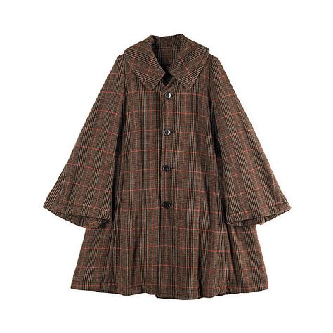 Lamb Cashmere Tweed Overcoat ($1,835) ❤ liked on Polyvore featuring outerwear, coats, jackets, coats & jackets, brown overcoat, quilted coat, swing coat, oversized coat and brown tweed coat Brown Overcoat, Harry Clarke, Tweed Overcoat, Diy Vetement, Estilo Hippie, Collar Coat, Tweed Coat, Plaid Coat, Cute Jackets