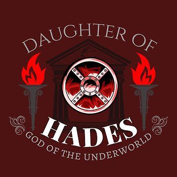 "Daughter of Hades | Descendant and Half Bloods of Greek Gods" Pillow for Sale by MiaDelelai | Redbubble Cabin 13 Hades Outfits, Hades Children, Hades Daughter, Daughter Of Hades, Hades Aesthetic, Percy Jackson Cabins, Fire Art, Quotes And Notes, Half Blood