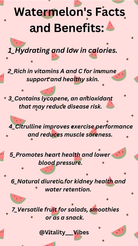 Watermelon Facts, Benefits Of Eating Watermelon, Watermelon Health Benefits, Increase Height Exercise, Learn Yoga Poses, Watermelon Benefits, Natural Diuretic, Food Health Benefits, Juicy Watermelon