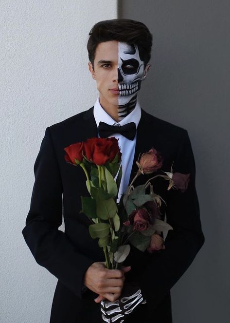 #disabilityawareness #adaptivecostumes #inclusivehalloween #halloweencostumes #disabilityinclusion #halloweenideas #creativityforall #accessibility #costumeinspo #spookyseason Men Skeleton Makeup, Face Paint For Men, Boy Halloween Makeup, Avantgarde Makeup, Best Costume Ideas, Mens Halloween Makeup, Skeleton Face Paint, Best Costume, Skeleton Makeup