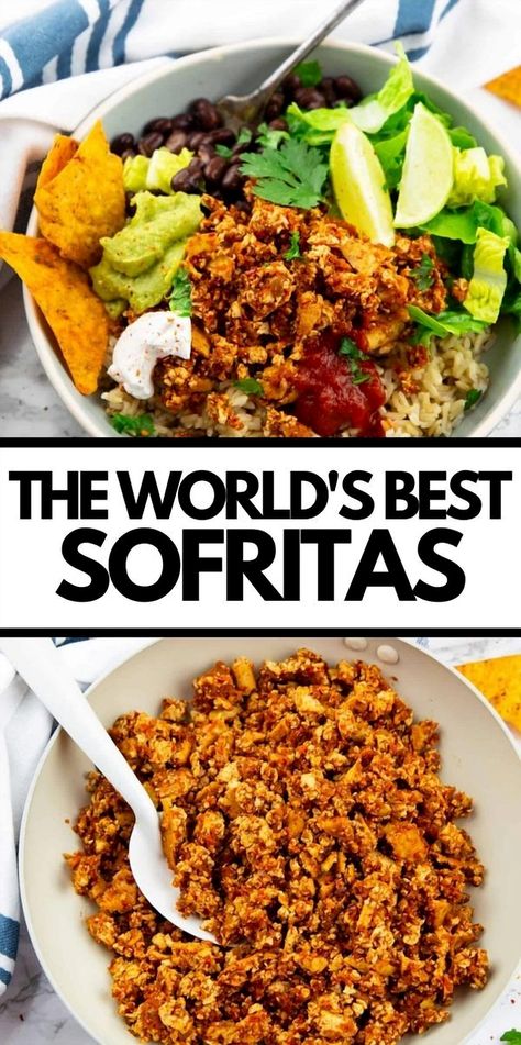 Indulge in the vibrant flavors of a plant-based sofritas delight, where wholesome ingredients come together to create a satisfying and nutritious meal. Perfect for a cozy dinner or a lively gathering, this dish offers a delightful twist on traditional sofritas, packed with spices and a touch of heat. Whether you're a seasoned plant-based eater or just exploring new culinary horizons, this recipe promises to be a hit with its rich taste and hearty texture. Embrace the goodness of plant-based cooking and enjoy a meal that's as good for the soul as it is for the body. Vegan Sofritas, Recipe With Tofu, Sofritas Recipe, Sofrito Recipe, Cozy Dinner, Good For The Soul, Plant Based Eating, Grocery List, Satisfying Food