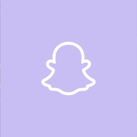 Violet App Icon, Purple Snapchat, Snapchat App Icon, Snapchat App, Snapchat Icon, Icons App, App Ios, Ios Design, Widget Icon