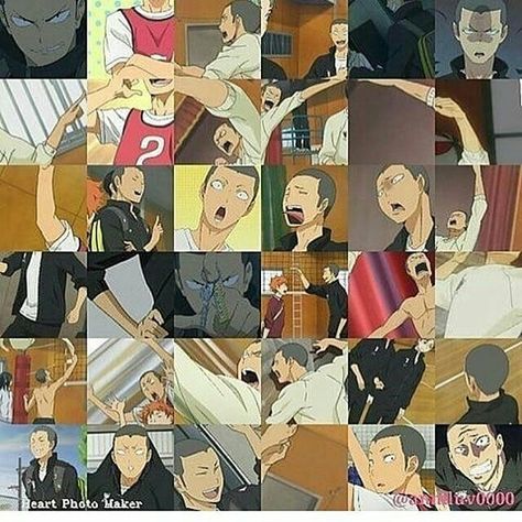 Haikyuu Oneshots, Ryunosuke Tanaka, Tanaka Haikyuu, Tanaka Ryuunosuke, Haikyuu Meme, 밈 유머, Haikyuu Volleyball, Film Anime, Haikyuu Karasuno