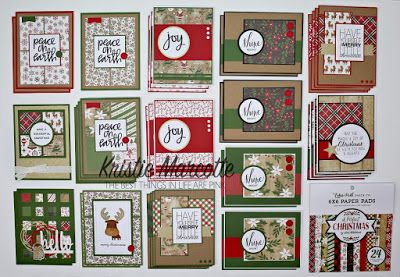 Echo Park's A Perfect Christmas collection - 38 cards from one 6x6 paper pad Kristie Marcotte, Paper Smooches, Best Things In Life, Homemade Christmas Cards, Curtains Living, Designer Paper, Diy Christmas Cards, Echo Park, Card Sketches