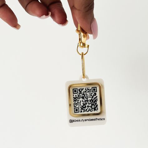 Acrylic Qr Keychain for @jkbeautyandaesthetics ✨ Simply enter the URL of your Facebook, Instagram or any link of your choice and we will turn them into a scannable QR codes. ⁠•⁠ •⁠ •⁠ #CustomByKhrissy #SmallBusinessUK ⁠ #Laserengraved #Ukbusinessowner #Ukbusinessowners #Entrepreneuruk #Shopsmallbusinessuk #Smallbusinessowneruk #AcrylicSignage #Omtechcommunity #BrandingDesign ⁠ #PackagingDesign⁠ #BrandingAndPackaging ⁠ #ExplorePage⁠ #TheMagicOfShoppingSmall⁠ #SmallBusinessBranding ⁠ #Blac... Qr Keychain, Lash Boss, Dream Boutique, Small Business Uk, Acrylic Signage, Social Media Signs, Small Business Branding, Shop Small Business, Qr Codes