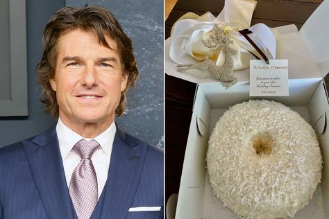 Every Star Who Has Spoken About Receiving the Tom Cruise Coconut Cake Tom Cruise Coconut Cake Recipe, Tom Cruise Cake, Navy Fighter Pilot, Cruise Cake, Nancy Fuller, Rosie Odonnell, Cruise Gifts, Coconut Cake Recipe, Graham Norton