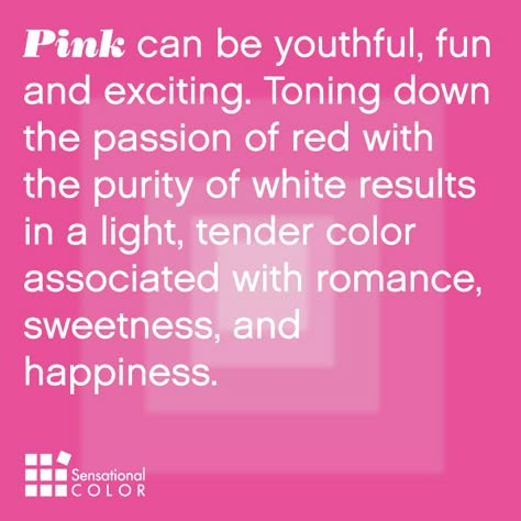 Meaning Of The Color Pink - Sensational Color Colour Psychology, The Color Pink, Look Rose, I Believe In Pink, Pink Life, Pink Quotes, Color Meanings, Color Psychology, Tickled Pink