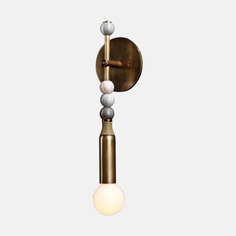 The Expert - Talisman 1 Sconce Apparatus Lighting, Vintage Wall Lights, Brass Pin, Ancient City, Lighting Guide, The Expert, Ancient Cities, Recessed Lighting, Shop Lighting