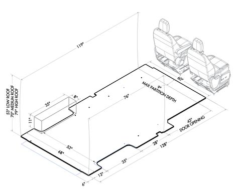 Ford Transit Vehicle Layouts                                                                                                                                                                                 More Ford Transit Conversion, Transit Connect Camper, Ford Transit Camper, Transit Camper, Commercial Van, Transit Custom, Camper Van Conversion Diy, Van Living, Van Interior