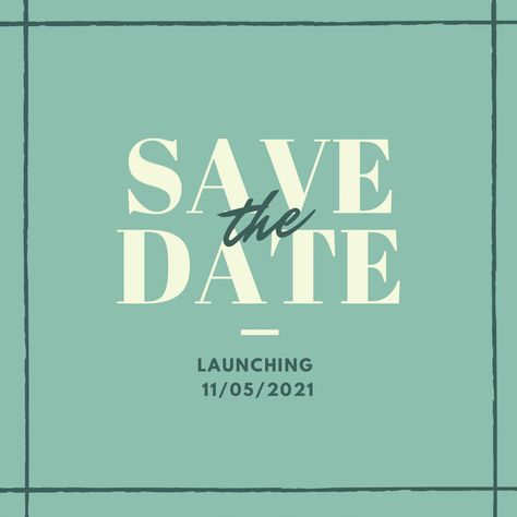 Launching 11/05/2021 Tips Instagram Post, Simple Save The Date, Decorative Lines, Home Tips, Save The Date Templates, Work From Home Tips, Going On A Date, Bold Typography, Instagram Post Template