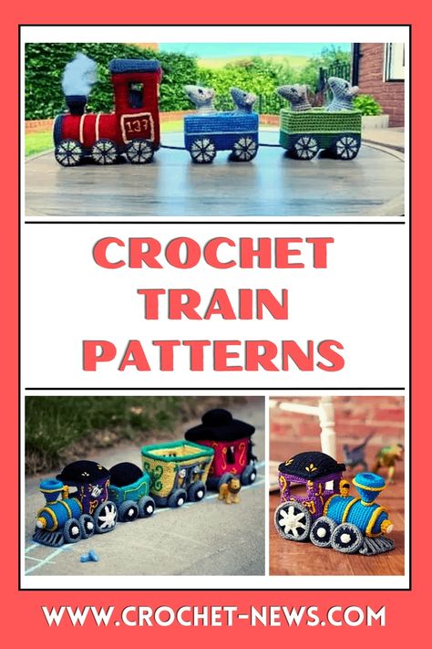 Ever since the invention of the railway, humans from all corners of the globe have maintained a long-held fascinations with trains. If you’re searching for train-themed crochet projects, these crochet trains below will ensure you’re on the right track. Crochet Train, Patterns For Crochet, Crochet Hairband, Easy Crochet Hat, Free Crochet Bag, Baby Frock Pattern, Cardigan Crochet, Crochet Beanie Pattern, Crochet Patterns Free Blanket