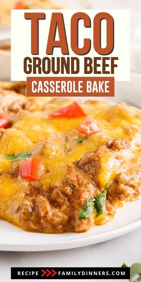 Dinners Ground Beef, Ground Beef Taco Casserole, Taco Ground Beef, Mexican Beef Casserole, Mexican Ground Beef Casserole, Mexican Lasagna Recipe, Casserole Mexican, Taco Lasagna Recipe, Beef Taco Casserole