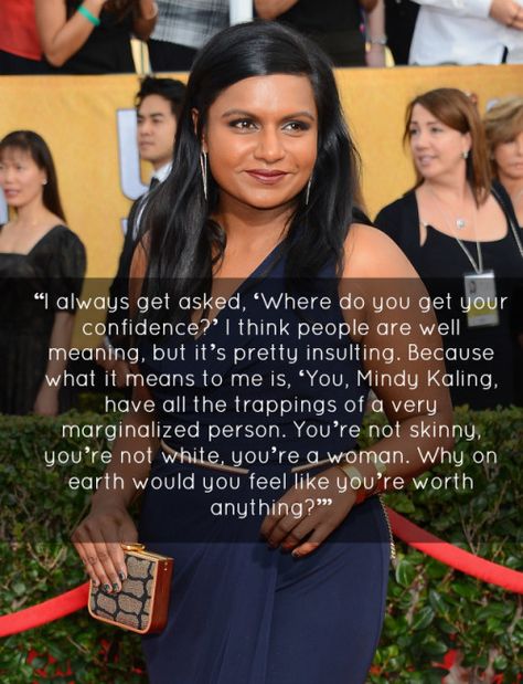 Mindy Kaling Quotes, Lady Power, Gloria Steinem, Mindy Kaling, Albert Camus, Badass Women, E Card, Faith In Humanity, Inspirational Women