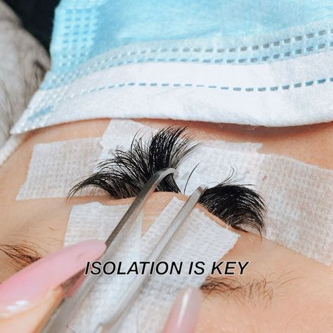 Isolation Tips Lashes, Lash Isolation, How To Take Lash Extension Pictures, Lash Extension Policy, Lash Extension Sayings, Lashes Tutorial, Lash Room, Beauty Lash, Esthetician